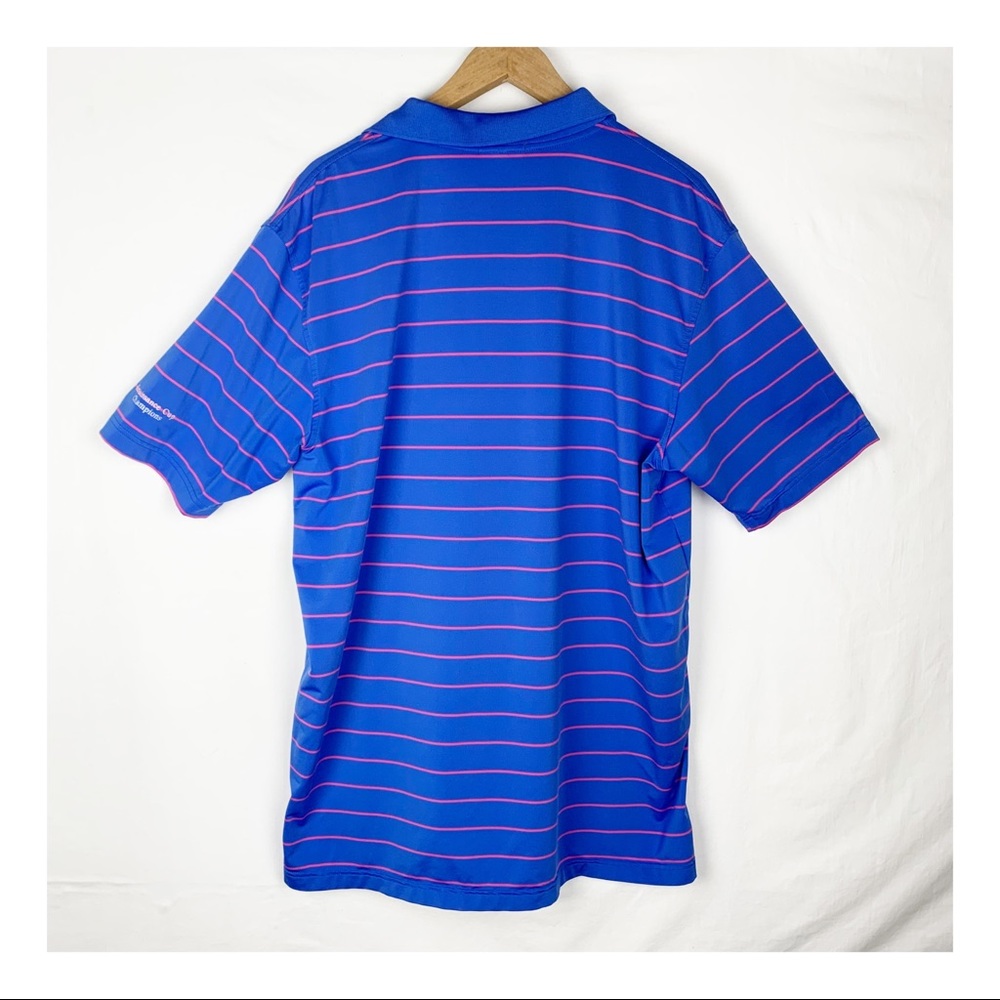 Peter Millar Summer Comfort Polo Golf Stripes sz XL - Picture 2 of 7
